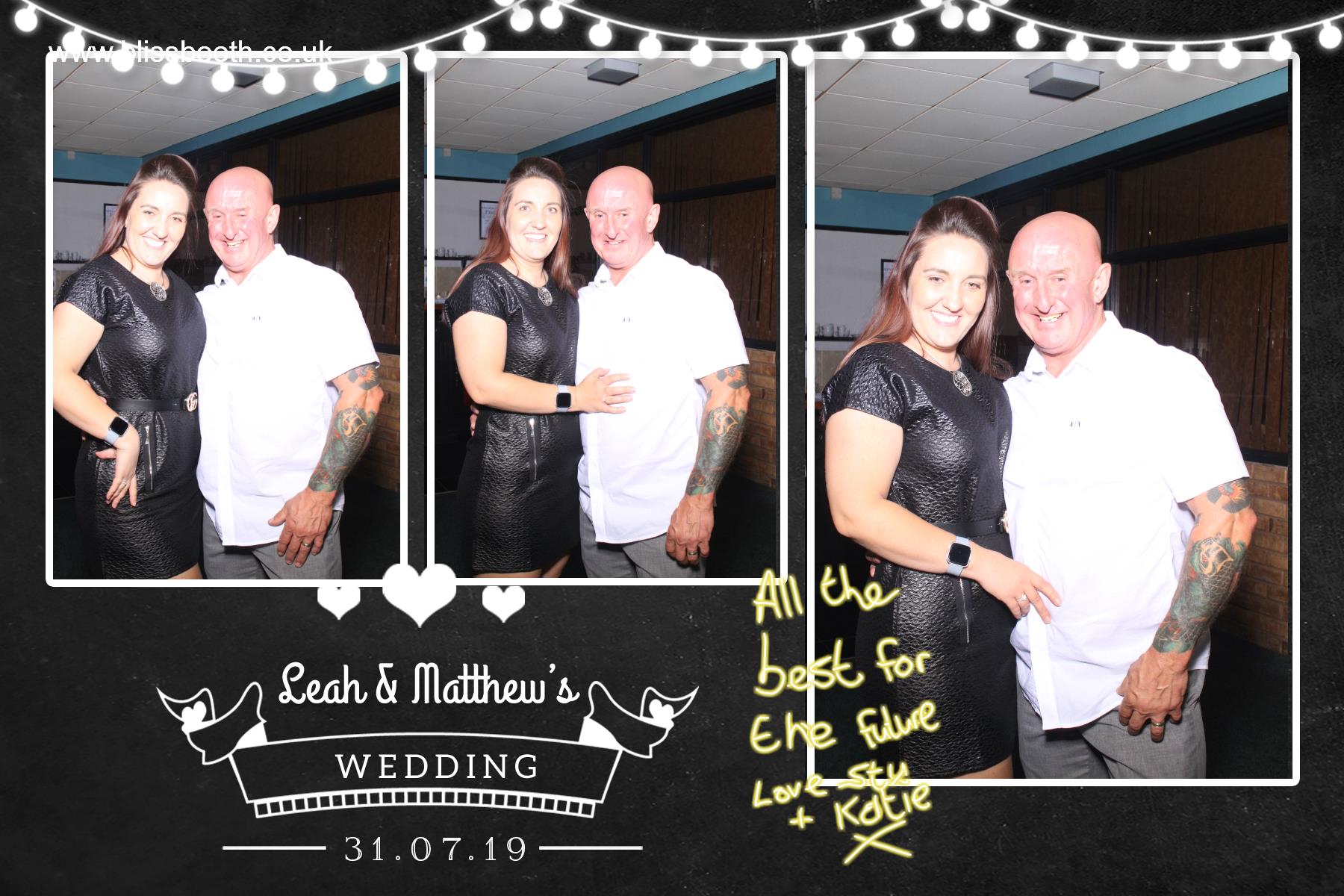 Leah And Matthew | View more photos from the event at gallery.blissbooth.co.uk/u/BlissBooth/Leah-And-Matthew